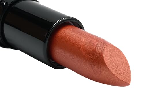 Image of Pure Ziva Golden Sunset Shimmering Coral Red Orange Lipstick Color Moisturizing Paraben Free, No Animal Testing & Cruelty Free Lip Makeup Color