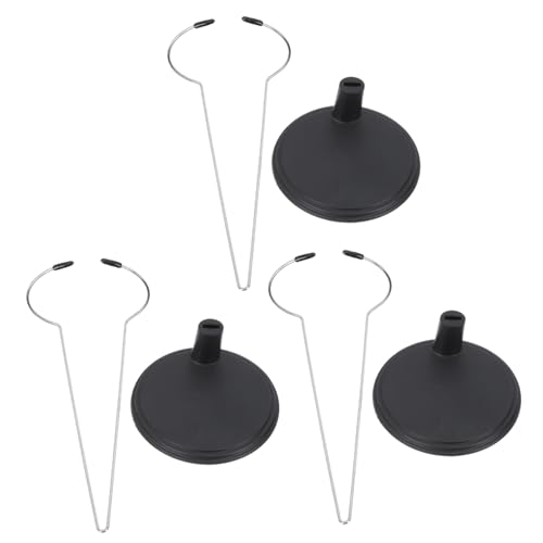 Didiseaon 3 Piezas Soporte para Muñecas Ajustable Marco de Soporte Negro para Exhibición y Almacenamiento de Figuras para Casas y Accesorios de Muñecas