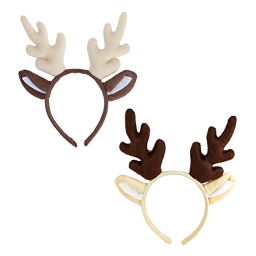 Healifty Rentiergeweih Haarreif - Weihnachten Kostüm Zubehör Für Kinder