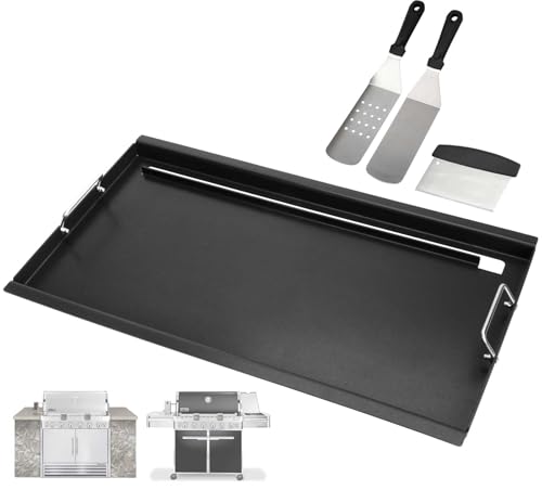 Image of Full Size Griddle Insert for Weber Summit 600 Series with Spatula Set