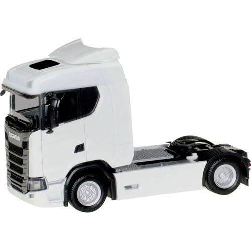 Scania CS 20 tractor herpa 310192 cabine basse blanche H0 1/87