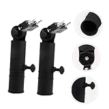 NULYLU 4pcs Golf Umbrella Holder Heavy Duty Stand Bolt Fixed Base Umbrella Carrier for Golf Cart Bike Stroller Wheelchair - Image 5