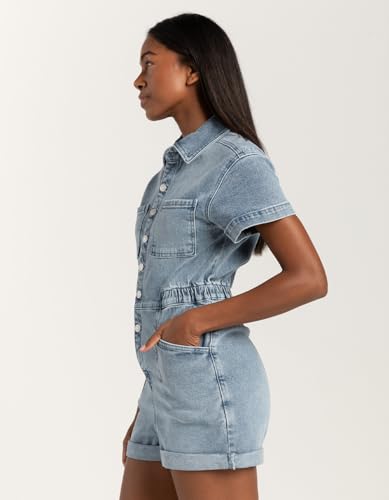 Rsq Denim Utility Romper