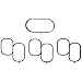 Fel-Pro MS 96943 Upper Intake/Plenum Gasket Set