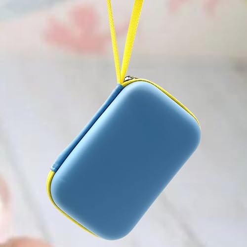 LeoTube Hard Case Bag and Silicone Shell Cover for Yoto Mini Kids Audio & Music Player. Storage Holder for Children’s Speaker Plays Audiobook Cards and Accessories for Boys and Girls (Blue) 5 31MUt1XG74L. AC