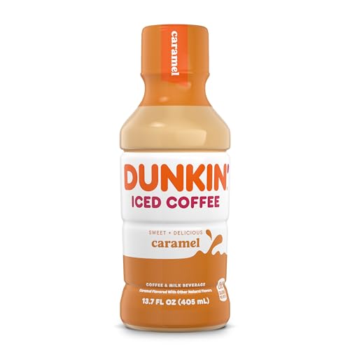 Dunkin' Donuts Caramel Iced Coffee, 13.7 fl oz