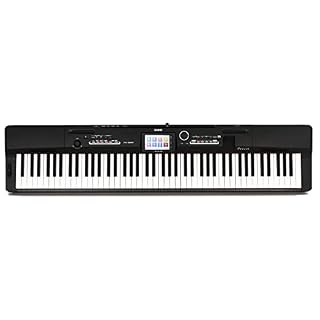 Casio PX-360BK Piano numérique 88 touches avec bloc d’alimentation - Les Beatles, Paul McCartney, John Lennon, RIngo Starr, George Harrison