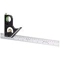 STANLEY Metal Combination Square with Vial, 300mm/ 12''