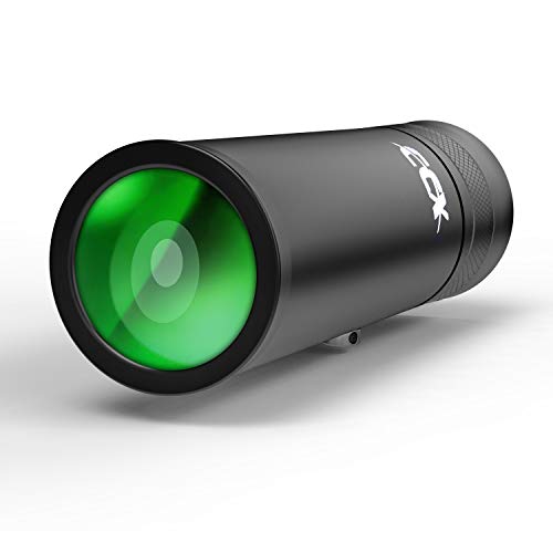 Monocular Telescope CCX Compact High Definition Monocular Spotting Scope Pocket Telescope for Men Kids for Bird Watching Hunting Fishing