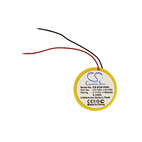 SCESMIA Replacement Battery for Bose soundsport Pulse, SoundSport Wireless 3.7V/60mA