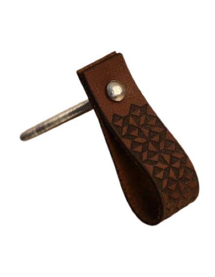NEERJA Brown Design Door Leather knob (Silver,4) (B0CMZVZJ18) Amazon Price History, Amazon Price Tracker