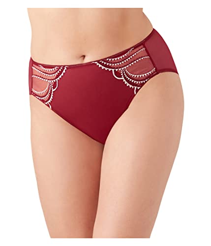 Culotte haute Wacoal Evocative Edge en petite taille et coloris Rhubarb