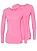 Adar Divisa Infermiere da Donna Confezione da 2 - Uniforme Infermiera Comoda - 2902 - Neon Pink - L
