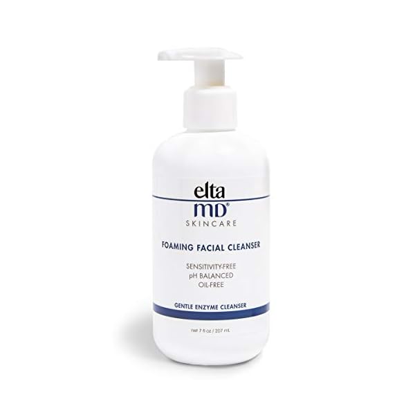 EltaMD Foaming Facial Cleanser, Gentle Face Wash and Makeup Remover, Oil Free, Helps Reduce Skin Inflammation, Removes Dead Skin Cells and Skin Impurities, For All Skin Types