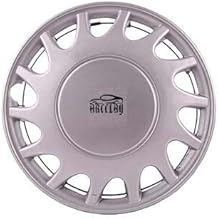 12 Inches Wheel Cover for Maruti 800 12Inches Silver Wheel Cover(Set of 4Pcs) || Press Fitting || Fits in All Cars of R12 Tyre Size