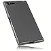 Produktbild mumbi Hülle kompatibel mit Sony Xperia XZ Premium Handy Case Handyhülle, transparent schwarz