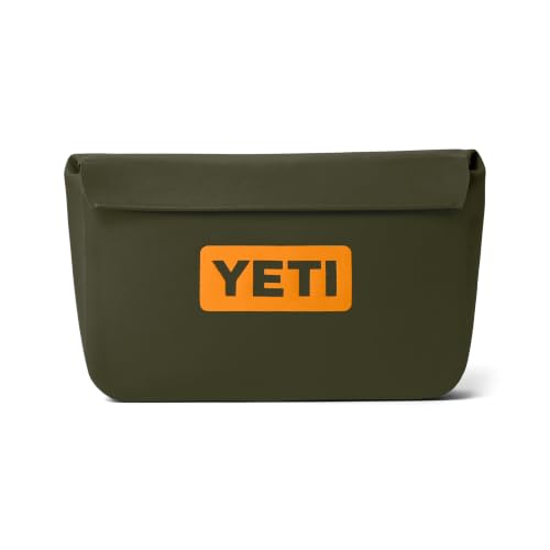 Image of YETI Sidekick Dry 3L Gear Case, Olive /King Crab Orange