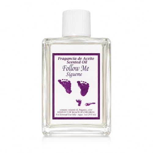 Follow Me Sígueme Scented Oil 1 oz, Ritual Fragrance Oil for Intention Work, Prayer, Meditation, Altar Practice, Candle Dressing & Personal Reflection, External Use Only (Follow Me)