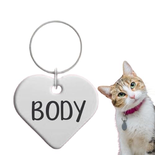 Personalized Cat Tag, Custom ID Tag, Dog Necklace, Customized Handmade Pet Tag, Engraved Name Pet Tag