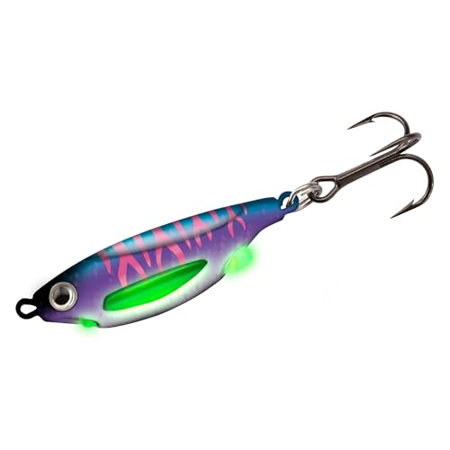 am fishing lures glow in the dark Purple Haze 5.5