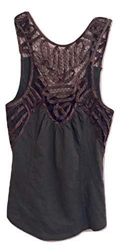 Top en crochet sauge Free People XS idéal pour vos tenues de festival