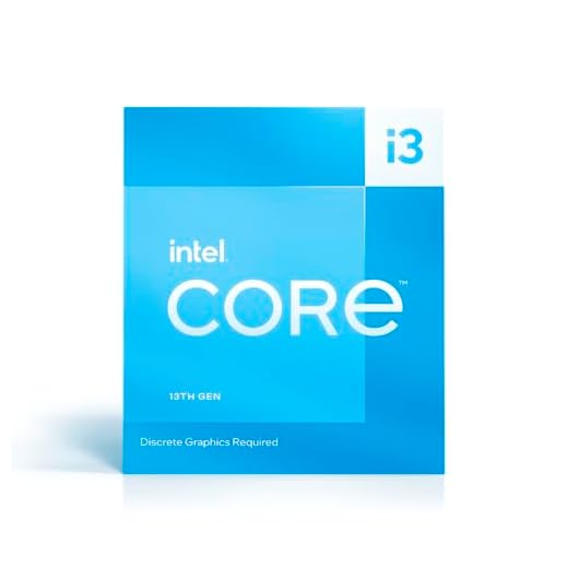 Processador Intel Core I3-13100F 4.5GHz. LGA 1700 - BX8071513100F.