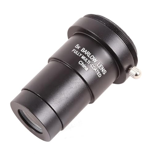 Accesorios para telescopios astronómicos: Ocular Barlow 5X de 1,25" para noches urbanas