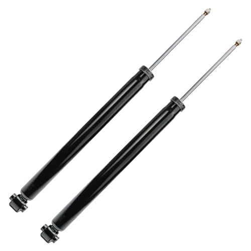 Image of Detroit Axle - 2 Rear Shock Absorbers for 2004-2009 Mazda 3 [No Mazdaspeed Model], 2006-2015 Mazda 5, Rear Replacement 2005 2007 2008 Shock Absorbers Assembly Pair Set