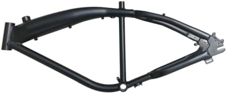 Bicycle Gas Frame 3.4L, Fuel Tank Built in 3.4L Felt Faker Frame - Black Color Motorized Gas Bicycle Frame