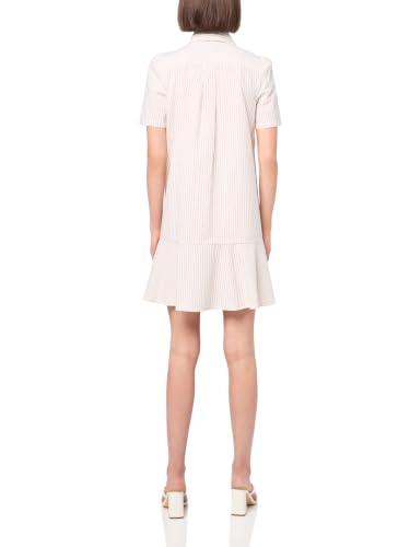 Image of Tommy Hilfiger Women's Paisley Print Sleeveless Belted Shirtdress