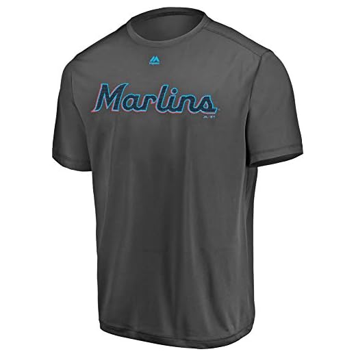 Miami Marlins Adult Evolution Color T-Shirt (X-Large, Black)