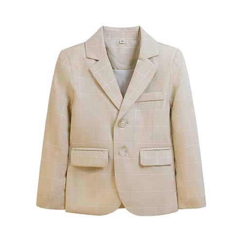 Generisch Sakko Jungen Langarm V-Ausschnitt Anzugjacke Mit...