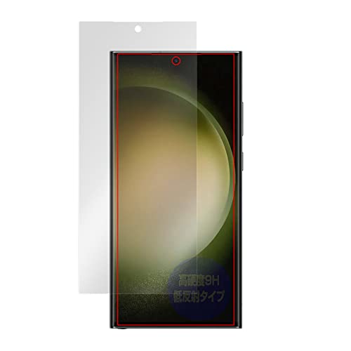 ~rbNX Samsung Galaxy S23 Ultra p 9H ᔽ PET ی tB KX̍dx dx9Hfލ̗p { OverLay Plus 9H