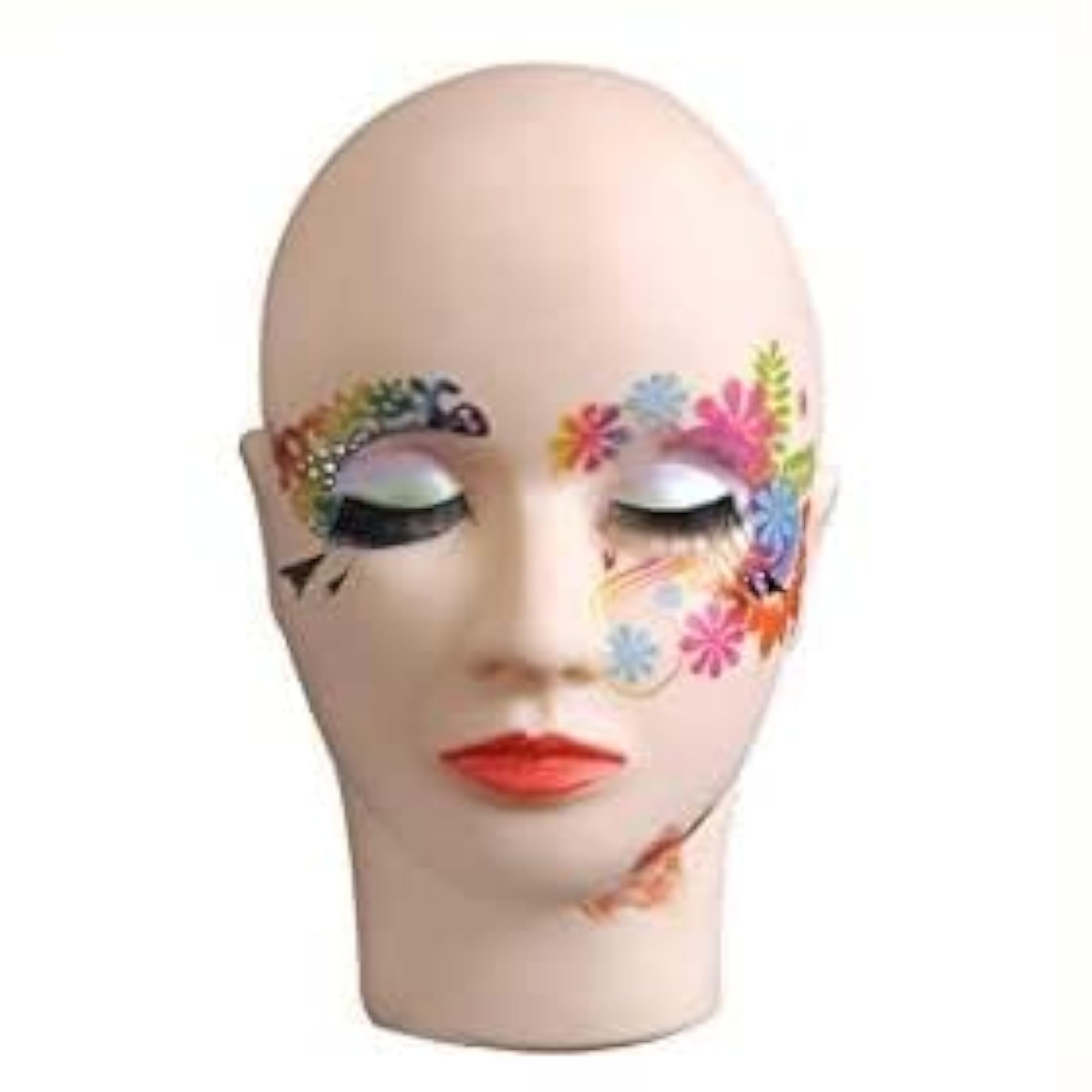 Mannequin Head for Makeup and Lash Extension Practice