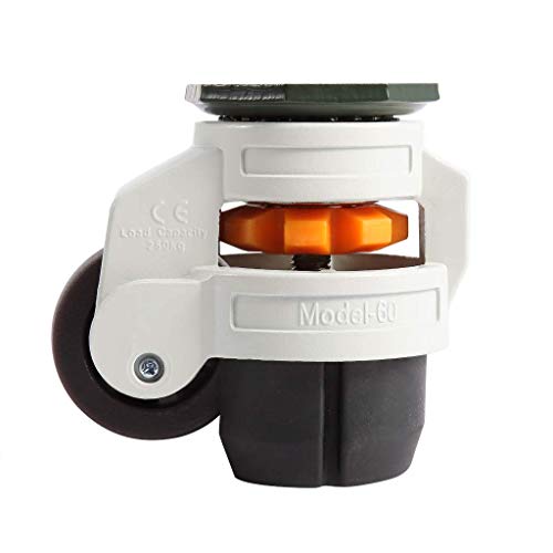 Skelang SKE20191021 4-Pcs Stem Leveling Machine Casters With Nylon Wheel thumb #1