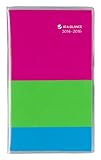 AT-A-GLANCE 2014-2016 Academic 2-Year Color Play Monthly Pocket Planner, 3.62 x 6.06 Inch Page Size (894-021A)