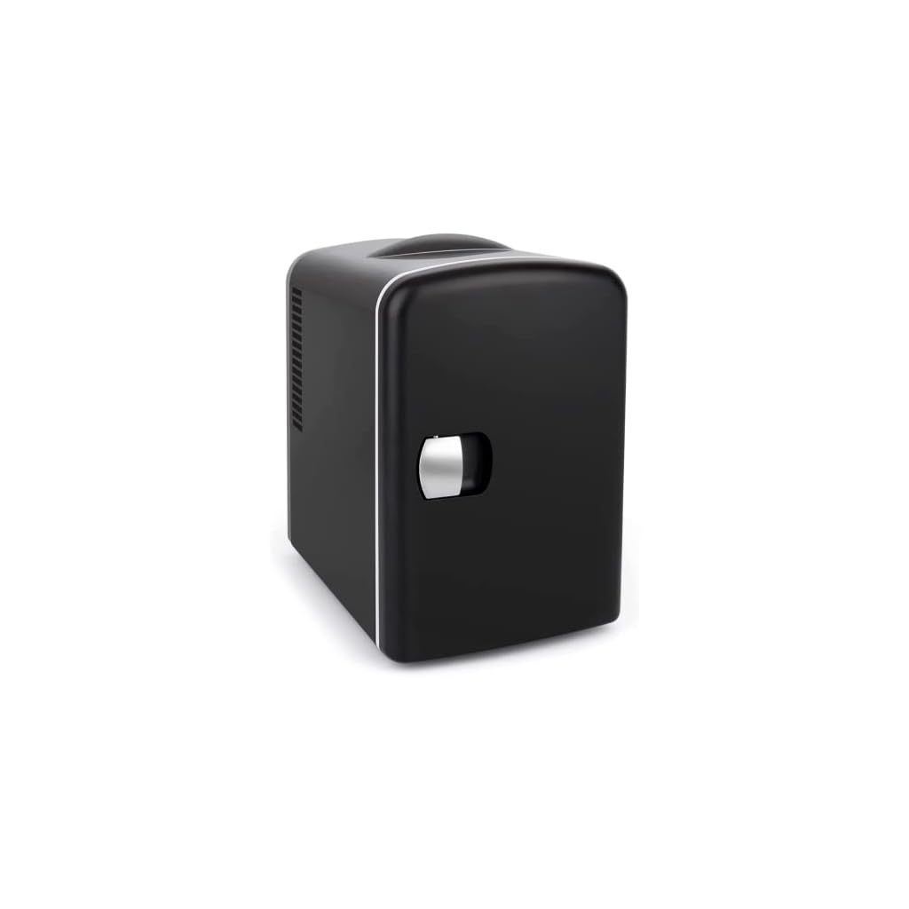 Amazon Brand Umi Mini Fridge 6 Cans / 4 Litres Small Fridge for