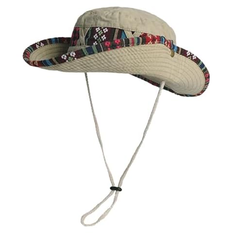 FUIPVGI Summer Safari Hat with UV Protection Cover
