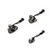AceCamp 7067 Zipper Repair Kit (3 Pack), Black