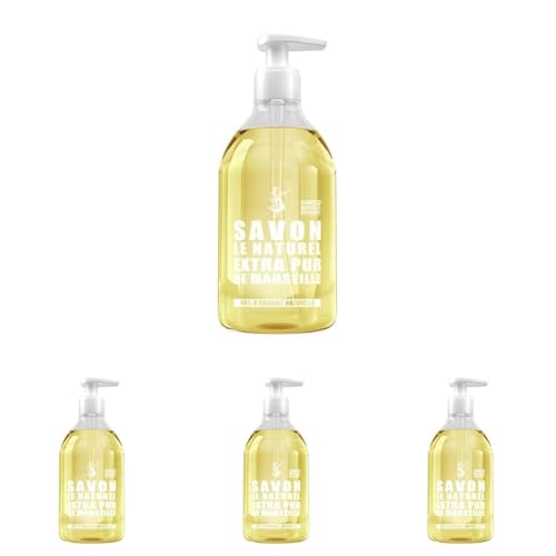 Savon Le Naturel Extra Pur de Marseille 500ml (Lot de 4)