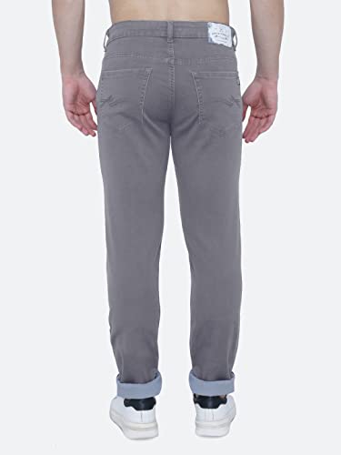 Image of Strechable Denim Regular Fit Mid Waist Light Weight Soft Feel Stretchable Denim Jeans Pant for Men