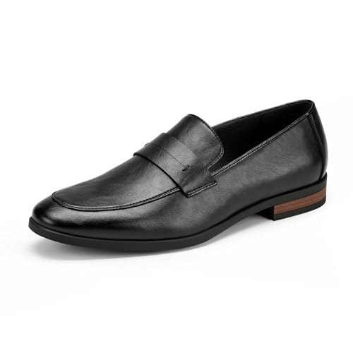 Men's Formal Penny Loafers Classic Slip-On Dress Shoes