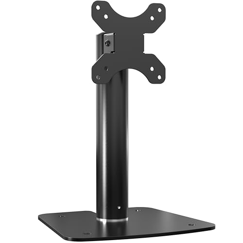 Soporte giratorio de escritorio para pantallas VESA 100x100 y 75x75 negro Add-DMEFCVS