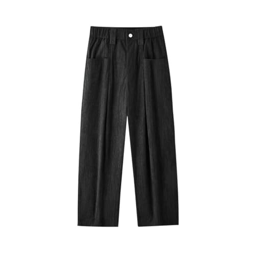 Men's Casual Pants Straight Leg Drop Trousers Pants for Men
