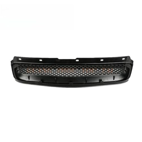Rejilla frontal para Civic EK JDM 1996 1997 1998 en plástico ABS negro