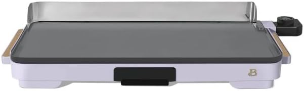 Beautiful XL 12"x22" Non-Stick Electric Griddle – Extra-Large Cooking Surface, Fast Heat-Up, Easy Clean, Adjustable Temperature (Lavender)