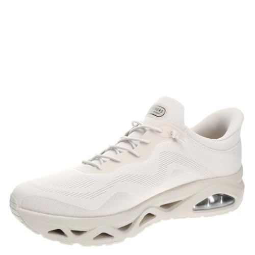 Skechers Herren Uno Glide-Step Gliders Sketch-air Slip-Ins Sneaker, Natürlich, 7 Wide – Ansicht 4