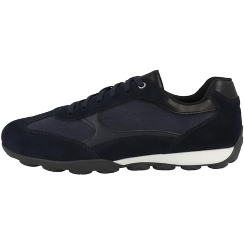 Baskets Geox U Snake 2.0 C bleu marine aux finitions soignées