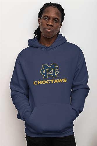 CreateMyTee | Mississippi College Choctaws Hooded Sweatshirt3