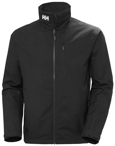 Helly Hansen Hombres Chaqueta Crew 2.0, Negro, L